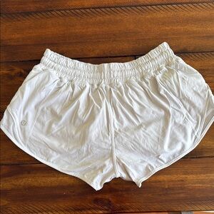 lululemon athletica White Athletic Shorts